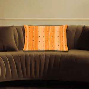 Almohada con Estampado Floral Vibrante, Cojín Decorativo Hecho a Mano para el Hogar, 16"x24" - 40x60 cm - Product Image 5