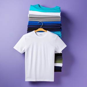 เสื้อยืดผู้ชายแบบสั่งทำพิเศษ คุณภาพสูง ผ้าถัก เป็นมิตรกับสิ่งแวดล้อม ป้องกันรอยยับ แขนสั้น สไตล์ลำลอง - Product Image 5