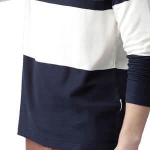 Camisa Casual de Manga Larga de Algodón con Cuello Redondo, Impresión de Logotipo Personalizado, OEM, Venta al por Mayor, Suave, Transpirable, Cómoda para Uso Diario - Product Image 4