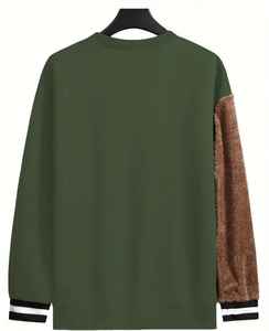 Sweat-shirt d'hiver pour homme ultra doux et personnalisable, en polyester/coton, respirant, imperméable, doublé, tissu 380g - Product Image 5