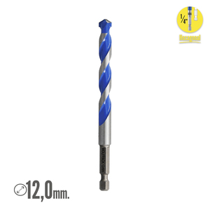 Broca Wolfpack Universale Esagonale O/ 12,0 mm. (Blister 1 pezzo) - Product Image 2