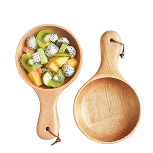 Ensaladera de madera de lujo Excelente calidad Hecho a mano Diseñador Cuenco de sopa Acabado personalizado Venta al por mayor Cuenco de madera para servir - Product Image 2