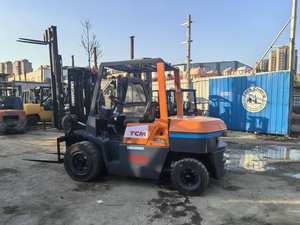 Chariot élévateur TCM d'occasion de 5 tonnes en bon état, composants principaux : boîte de vitesses, pompe, moteur, roulement, applications mines et ports - Product Image 4