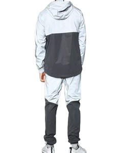 Chaqueta cortavientos personalizada al por mayor para hombre, chaqueta exterior de algodón para niño, chaquetas informales de talla grande para hombre - Product Image 2