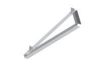 Système de montage sur toit triangulaire à angle variable pour panneaux solaires, conception gratuite, support de toit solaire à angle variable, résistance au vent 60 m/s |   Panneau d'art