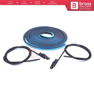 Joint en caoutchouc pour cadre de toit ouvrant coulissant BSR678, déflecteur de vent 490 cm, câble de bloc coulissant pour Mercedes Classe A W169, Classe B W245, A1697800244 - Product Image 3