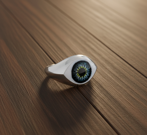 แหวนชั้นดีเคลือบสีเงินสไตล์โบโฮสำหรับผู้หญิงสำหรับงานแต่งงานงานปาร์ตี้925 - Product Image 3