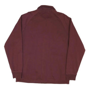 Veste de coach pour homme avec logo personnalisé OEM, coupe décontractée, fermeture à pression, col à revers, veste de coach unie, coupe-vent - Product Image 3