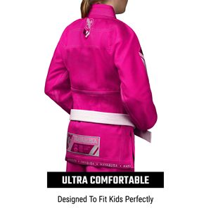 Uniforme BJJ Gi para mujer, tejido de perlas de 350gsm, ligero, preencogido, Jiu Jitsu brasileño, Kimono, logotipo personalizado, traje de artes marciales - Product Image 3