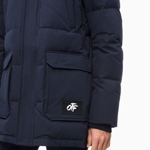 Parka d'hiver pour hommes sur mesure, grande taille, coupe-vent, imperméable, à capuche, respirante, longue, 100% polyester, vestes pour garçons - Product Image 3