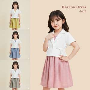 Robe longue tendance AC, coupe droite, tissu doux et coutures de qualité supérieure, idéale pour le quotidien, provenance Indonésie - Product Image 5