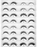 Cils 3D en Faux Vison Effet Moelleux, Légers et Doux, avec Bande Personnalisable, OEM, Marque Privée, Boîte Personnalisée