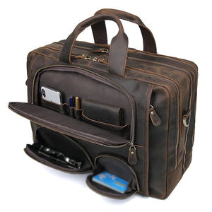Business Travel Tote <b>Bags</b> Handbags for Men Male Large Brief Case <b>Bag</b> <b>17.3</b> <b>Inch</b> <b>Laptop</b> Briefcase Genuine Leather <b>Laptop</b> <b>Bag</b> - Product Image 6