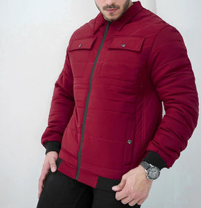 Chaqueta Bomber de secado rápido para hombre de talla grande Chaqueta Bomber cómoda para adultos para hombre Hecho en Pakistán - Product Image 2