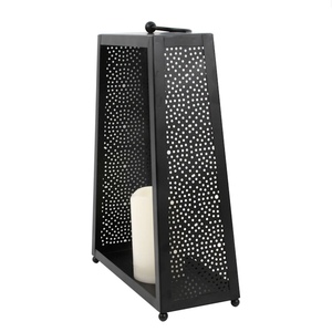 Hot Selling Moroccan <b>Black</b> Metal <b>Candle</b> <b>Lantern</b> for Home & Garden Decor Eid & Christmas Wood <b>Candle</b> Holders & Jars - Product Image 5