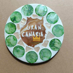 OEM recién llegados posavasos mosaico hecho a mano para Bar hogar cerveza bebida posavasos mejor precio de Vietnam - Product Image 2