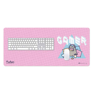 Pusheen XL Game Mat Mouse <b>Pad</b> Waterproof Square Heated Printed <b>Desk</b> Mat with Custom Logo Wireless Charging Stock Available - Product Image 1
