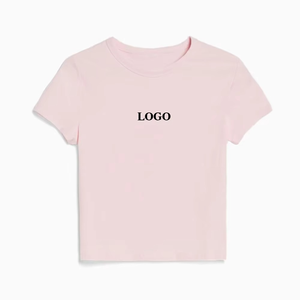 Offre Spéciale femmes T-Shirt entraînement parfait à manches courtes surdimensionné léger tenue décontracté couleur unie femmes T-Shirt - Product Image 3