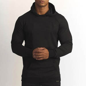 Sudadera con capucha de manga larga para hombre, jersey de entrenamiento informal para gimnasio - Product Image 1