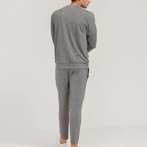 Vente en gros de survêtements chauds et légers pour hommes, bas de sport mode OEM personnalisé avec survêtement de style uni - Product Image 5