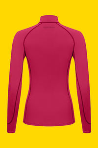 Pantalones de montar sin costuras rosas de alta calidad para mujer, nueva tendencia, camisa de capa Base de tela elástica de 4 vías para niñas ecuestres - Product Image 2