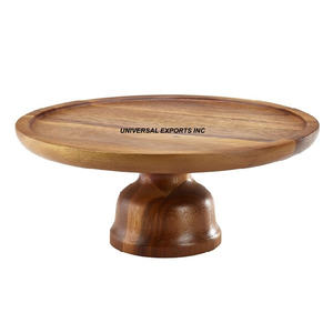 Support à gâteau en bois nacré forme carrée fait à la main nouveau porte-gâteau vente chaude support à gâteau en bois de luxe - Product Image 6