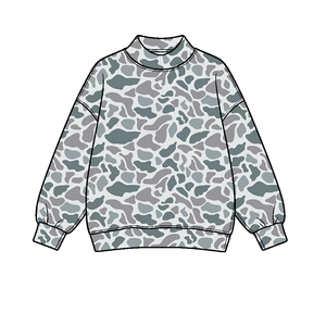 Précommande – Nouveaux T-shirts et Hauts Personnalisés à Col Montant et Manches Longues pour Femmes Adultes, Imprimé <span class=keywords><strong>Camouflage</strong></span>, Vente en Gros, Collection Chasse - Product Image 3