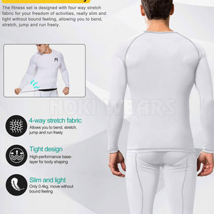 Ropa de entrenamiento Conjunto de compresión Material duradero Conjunto de compresión En stock Conjunto de compresión para hombres - Product Image 5