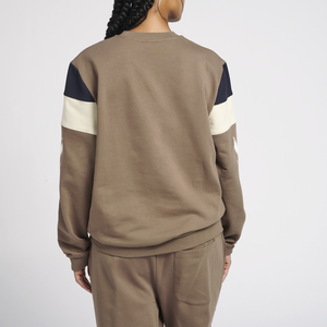 Basic Solid Color Women <b>Sweatshirt</b> Crewneck Long Sleeve Fleece Pullover Casual Loose Comfort Daily Top - Product Image 3