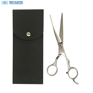 Ciseaux de barbier confortables avec poignée antidérapante, service OEM, ciseaux de coiffure pour barbier - Product Image 1