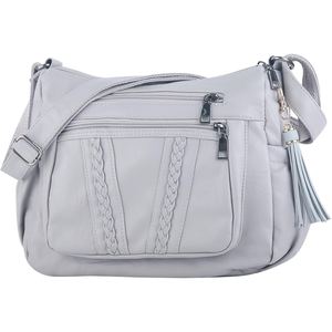 Sac à main bandoulière en cuir PU pour femmes, tendance, sangle confortable, décontracté, pour le bureau, le shopping - Product Image 4