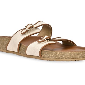 MUJER CASUAL suela de corcho correa de calzado y hebilla, suela de soporte de arco con modulación de tamaño, pedido personalizado disponible - Product Image 4