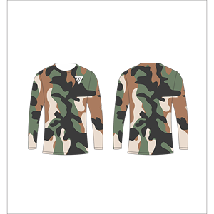 Men <b>Purple</b> Pink Camouflage Long Sleeve T <b>Shirt</b> Lavender Abstract Pattern Crewneck Tee Trackstar OEM Private Label TSI-G05-P0833 - Product Image 3
