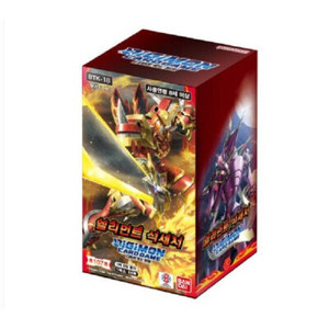 Digimon Card Game Booster Pack Vol. 18 Element Successor 1 Caja Versión Coreana - Product Image 1