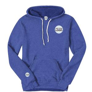 Sudadera con Capucha Tri-Blend para Hombre, de Algodón Ligero, Informal, con Cordón y Bolsillo - Product Image 5