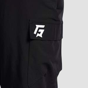 Force Trousers <b>Black</b> High Waist <b>Work</b> Wear <b>Pants</b> Zipper Straight Lightweight Woven Jogger Sweatpants XL 5XL 6XL Colored - Product Image 6