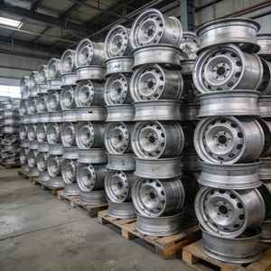 Chatarra de Ruedas de Aleación de Aluminio, 99% de Ruedas Usadas para Producción de Metal Secundario - Product Image 1