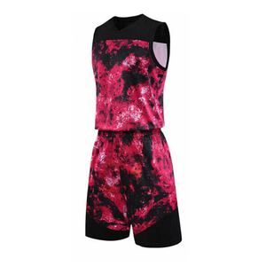 Ensemble d'uniformes de basket-ball personnalisés pour hommes et femmes, maillot et short légers et respirants, idéal pour les équipes, l'entraînement et les matchs - Product Image 2