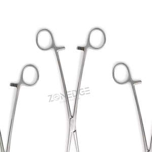 Pince à ténaculum utérin en acier inoxydable à une broche droite et pointue taille 10 pouces pince à ténaculum de qualité supérieure - Product Image 2