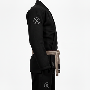 ชุดเทรนนิ่งเทควันโดยูนิเซ็กซ์ใส่สบายพร้อมซับในโพลีเอสเตอร์งานตามสั่ง - Product Image 2