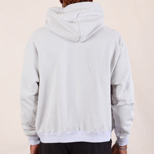 Sudadera con Capucha de Alta Calidad 100% Algodón Felpa para Hombre, Estilo Urbano, Hombros Caídos, Gruesa - Product Image 2