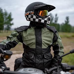 Uniforme de moto de dernière conception de vente chaude qualité promotionnelle uniforme de moto de protection de moto durable et robuste - Product Image 5