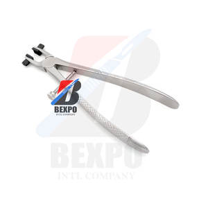 Pince de dissolvant de couronne d'essai Pince supérieure Instruments dentaires Mâchoires en silicone acier inoxydable chirurgical - Product Image 5