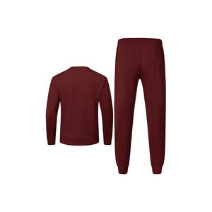 Hombres Entrenamiento Jogging Wear Ropa Polo Sweat Suit Hombres Outdoor Chándal Set - Product Image 4