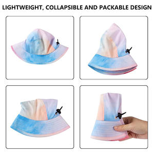 Chapeaux seau personnalisés avec logo, impression broderie, mode d'été, protection solaire extérieure, couvre-chef décontracté OEM - Product Image 2
