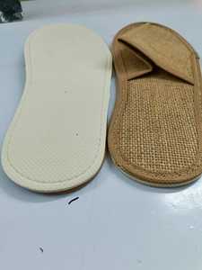 Fabrication de pantoufles d'hôtel en jute lavables pantoufles d'hôtel - Product Image 4