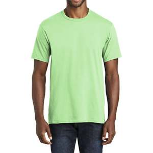 <b>Heavyweight</b> round neck pure cotton short sleeved <b>t</b>-<b>shirt</b> loose solid color <b>white</b> <b>t</b> men's and women's bottom <b>shirt</b> solid color - Product Image 2