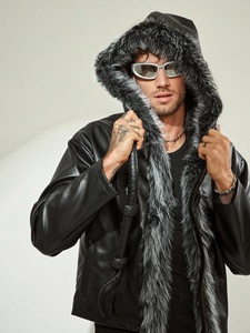 Lupin fieltro profesional 2025 cuero de vaca genuino venta al por mayor Venta caliente chaqueta de cuero de diseño de peso ligero de alta calidad - Product Image 4