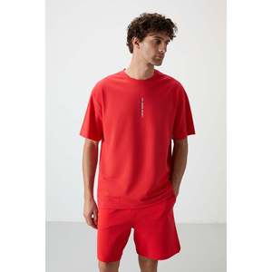T-shirt oversize pour homme Fiesta, 100% coton, tissu tricoté texturé épais, imprimé - 88368 - Product Image 6