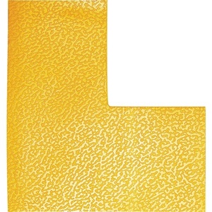 Marcador de Espacio de Estacionamiento Autoadhesivo en Amarillo Señalizador, Señal Duradera en Forma de L para Patio y Jardín, 20 Piezas por Caja - Product Image 1